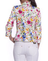 Jacket rustic printed 