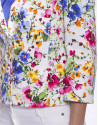 Jacket rustic printed 