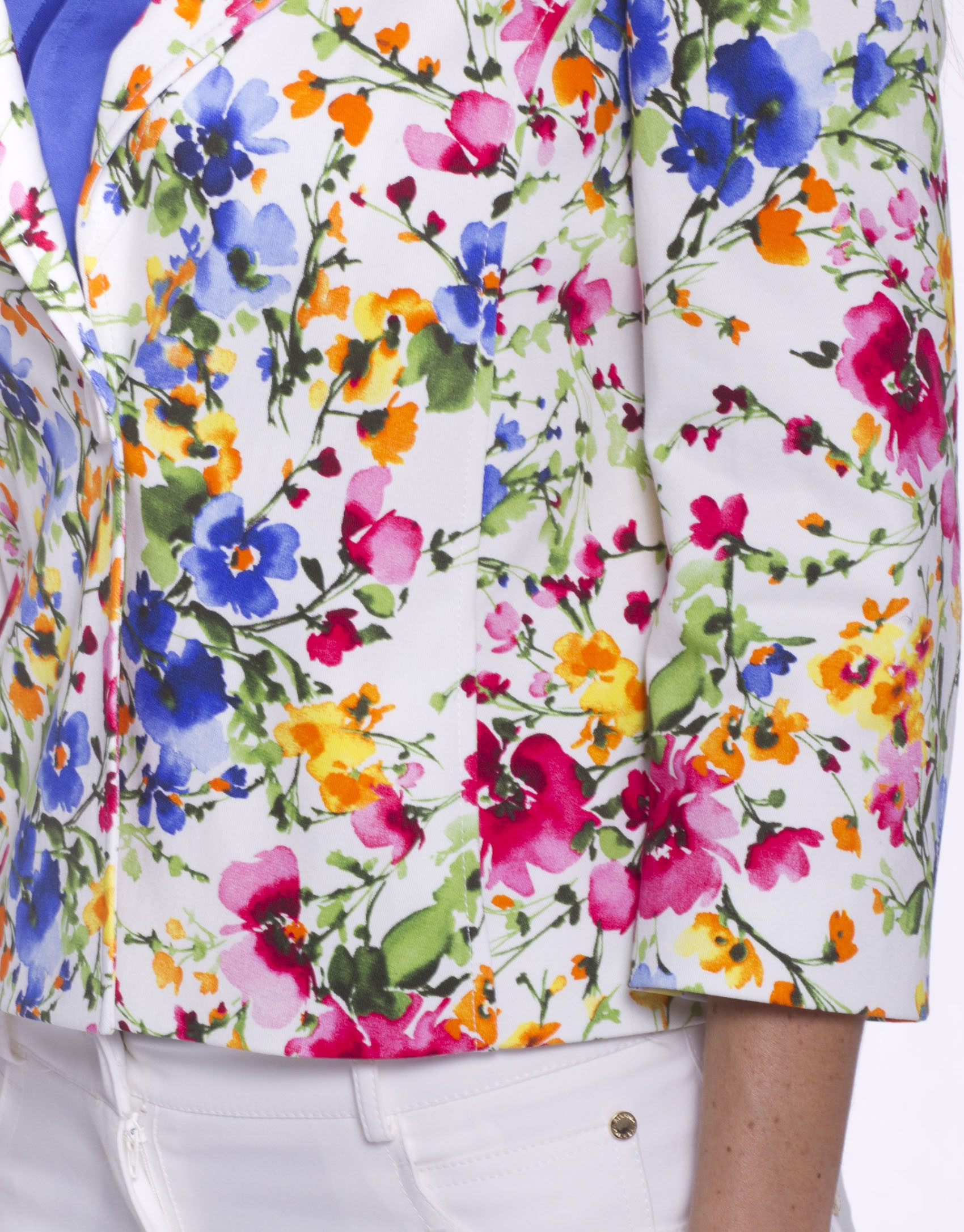 Jacket rustic printed 