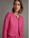 Short fuchsia jacket - Woman - SS2020 | Roberto Verino