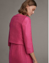 Chaqueta corta fucsia - Mujer - PV2020 | Roberto Verino