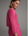 Short fuchsia jacket - Woman - SS2020 | Roberto Verino
