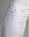White, bell bottom jeans  - Woman - SS2020 | Roberto Verino