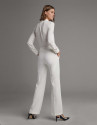 Ivory straight pants - Woman - SS2020 | Roberto Verino