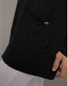 Black long knit jacket  - Woman - SS2020 | Roberto Verino