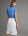 White short skirt with flare - Woman - SS2020 | Roberto Verino