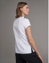 Loose white blouse with short sleeves  - Woman | Roberto Verino