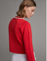 Chaqueta corta roja - Mujer - PV2020 | Roberto Verino