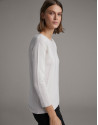 Beige sweater with French sleeves - Woman | Roberto Verino