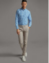 Pantalón chino estructura visón - Hombre | Roberto Verino