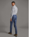 Blue structured chinos - Man - SS2020 | Roberto Verino