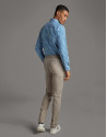 Pantalón chino estructura visón - Hombre | Roberto Verino