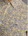 Yellow floral print sport shirt - Man - SS2020 | Roberto Verino