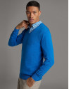 Jersey cuello pico turquesa - Hombre - PV2020 | Roberto Verino