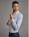 Light blue striped dress shirt