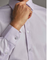 Mauve fake plain shirt