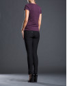 Fuchsia t-shirt with RV logo