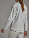 Sudadera blanca con bordado étnico pájaros ... | Roberto Verino