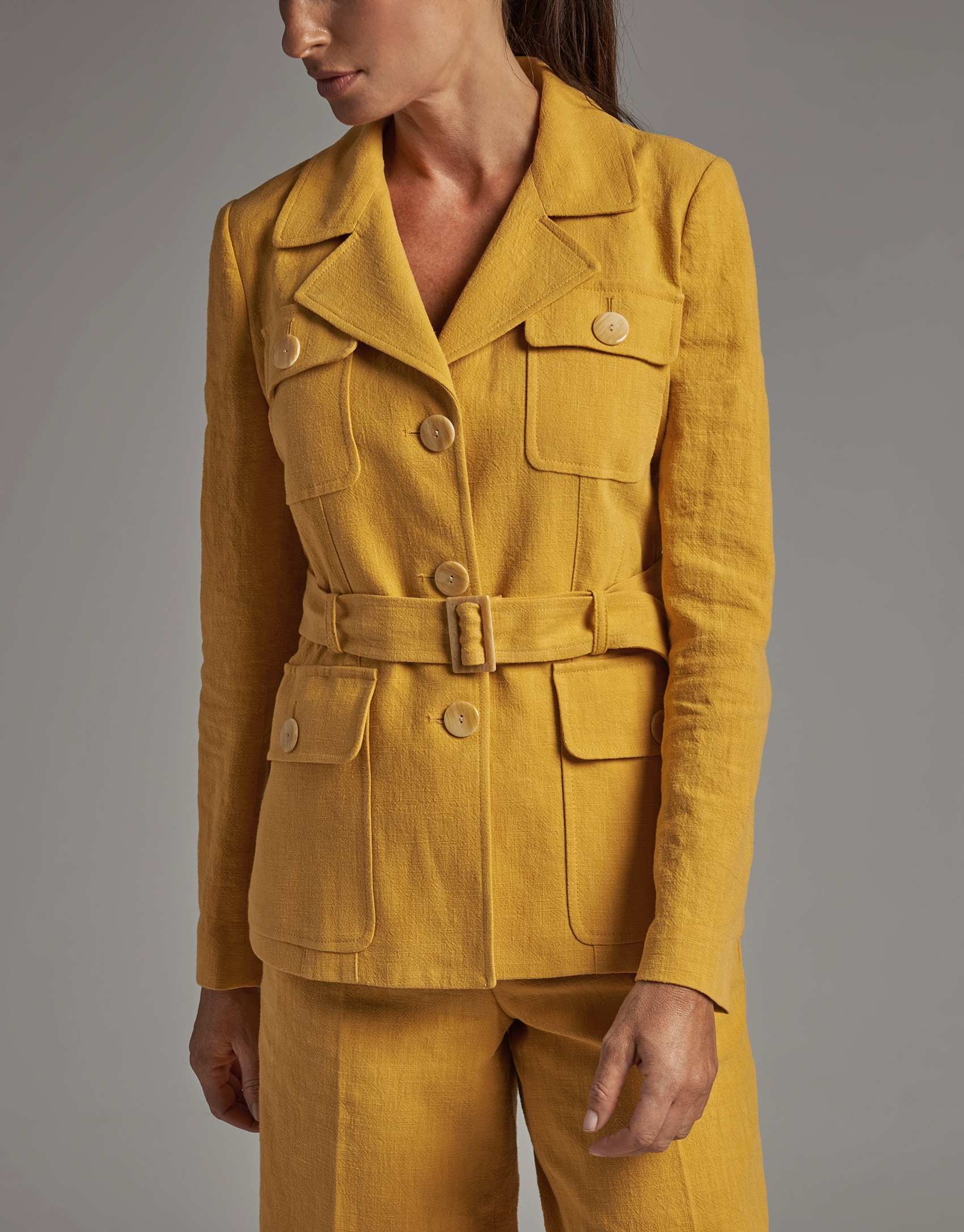 Safari jacket with four pockets - Woman | Roberto Verino