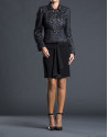 Short black fantasy jacket