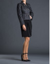 Short black fantasy jacket