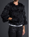 Lamb - rabbit skin jacket 