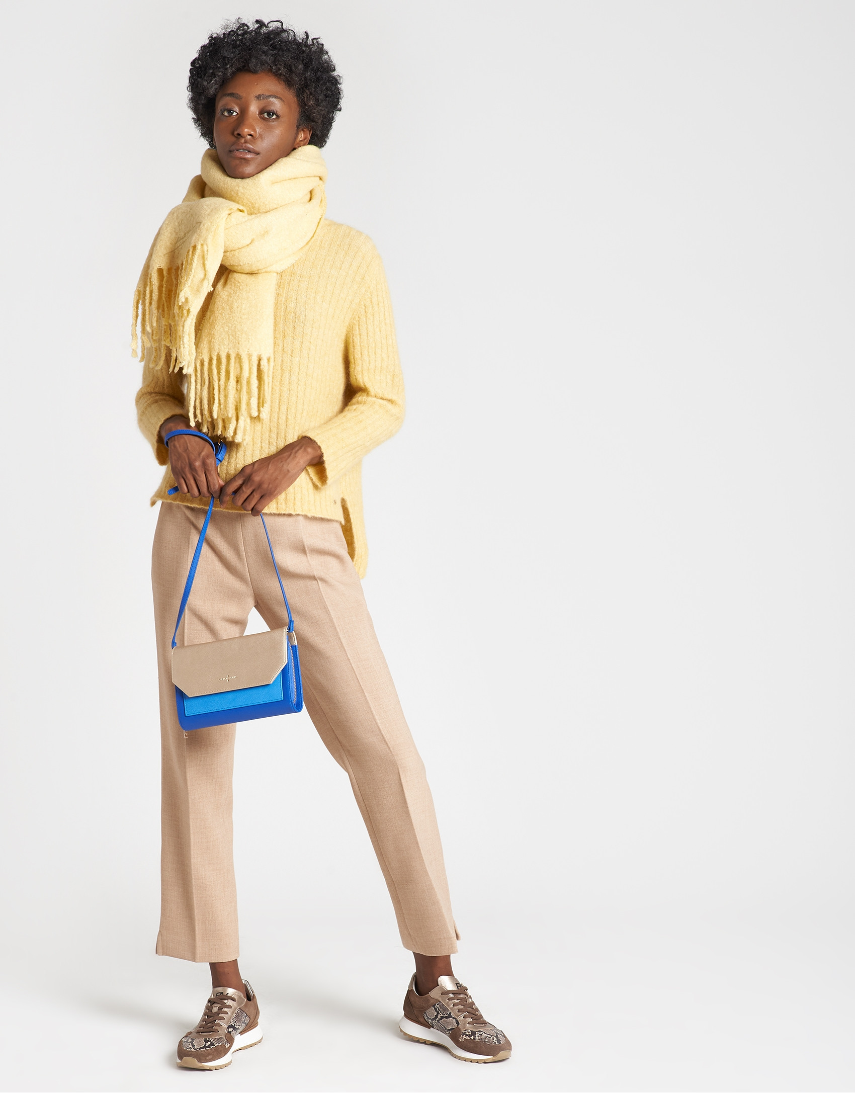 Bolso bandolera Valeria azules - OI2020 | Roberto Verino