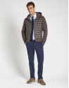 Pantalón chino slim azul