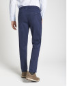Blue slim fit chinos