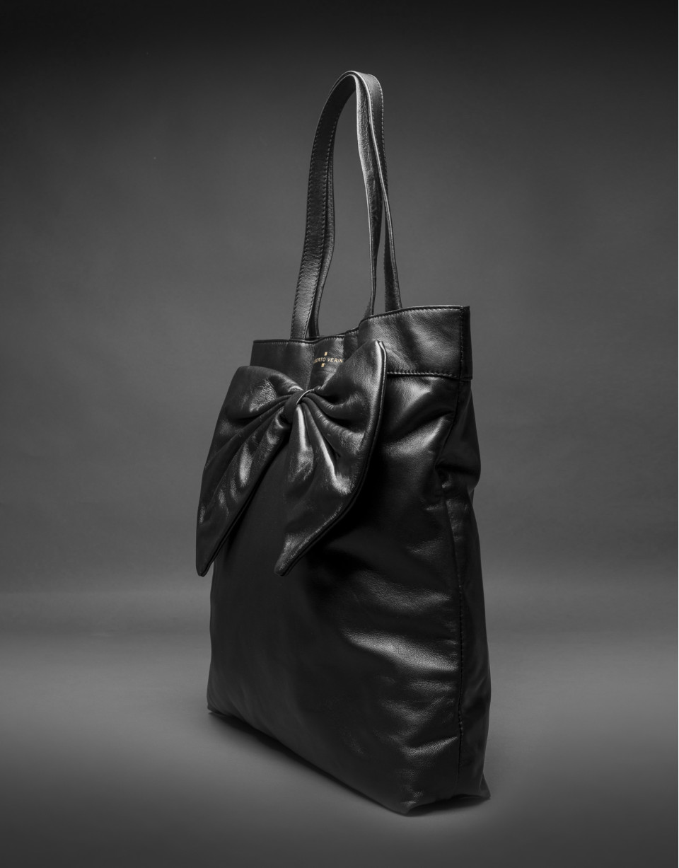 Bolso Daisy Napa en negro