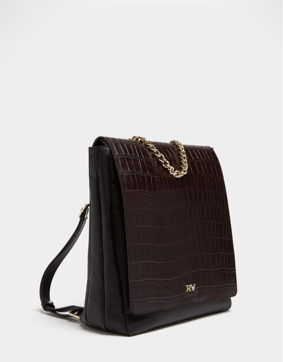 Mochila Valentina napa marrón