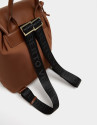 Brown nylon Simoneta backpack