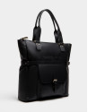 Bolso shopper Charlotte piel negro