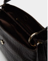 Brown leather Dundee hobo bag