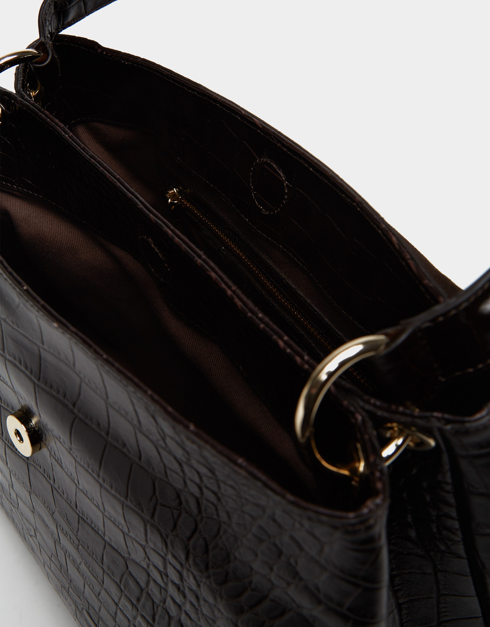 Bolso hobo Dundee piel marrón