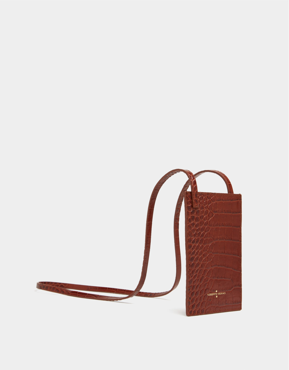 Bolso Portamóvil coco marrón