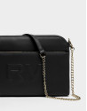 Black leather Lisa Plus shoulder bag