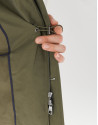 Khaki green cotton Safari jacket - Man - SS2021 | Roberto Verino