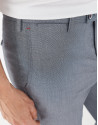 Pantalón chino ojo de perdiz azul - Hombre | Roberto Verino