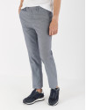 Pantalón chino ojo de perdiz azul - Hombre | Roberto Verino