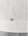 White cotton knit polo shirt - Man - SS2021 | Roberto Verino