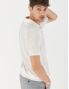 Polo tricot algodón blanco - Hombre - PV2021 | Roberto Verino