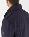 Navy blue light parka with four pockets - Man | Roberto Verino