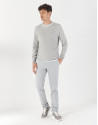 Light gray regular chino pants - Man - SS2021 | Roberto Verino