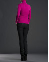 Fine knit fuchsia sweater 