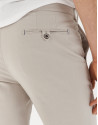 Dyed stone gray pants