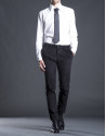 Black velveteen pants 