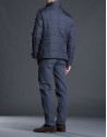 Blue, three pocket, tracksuit jacket 