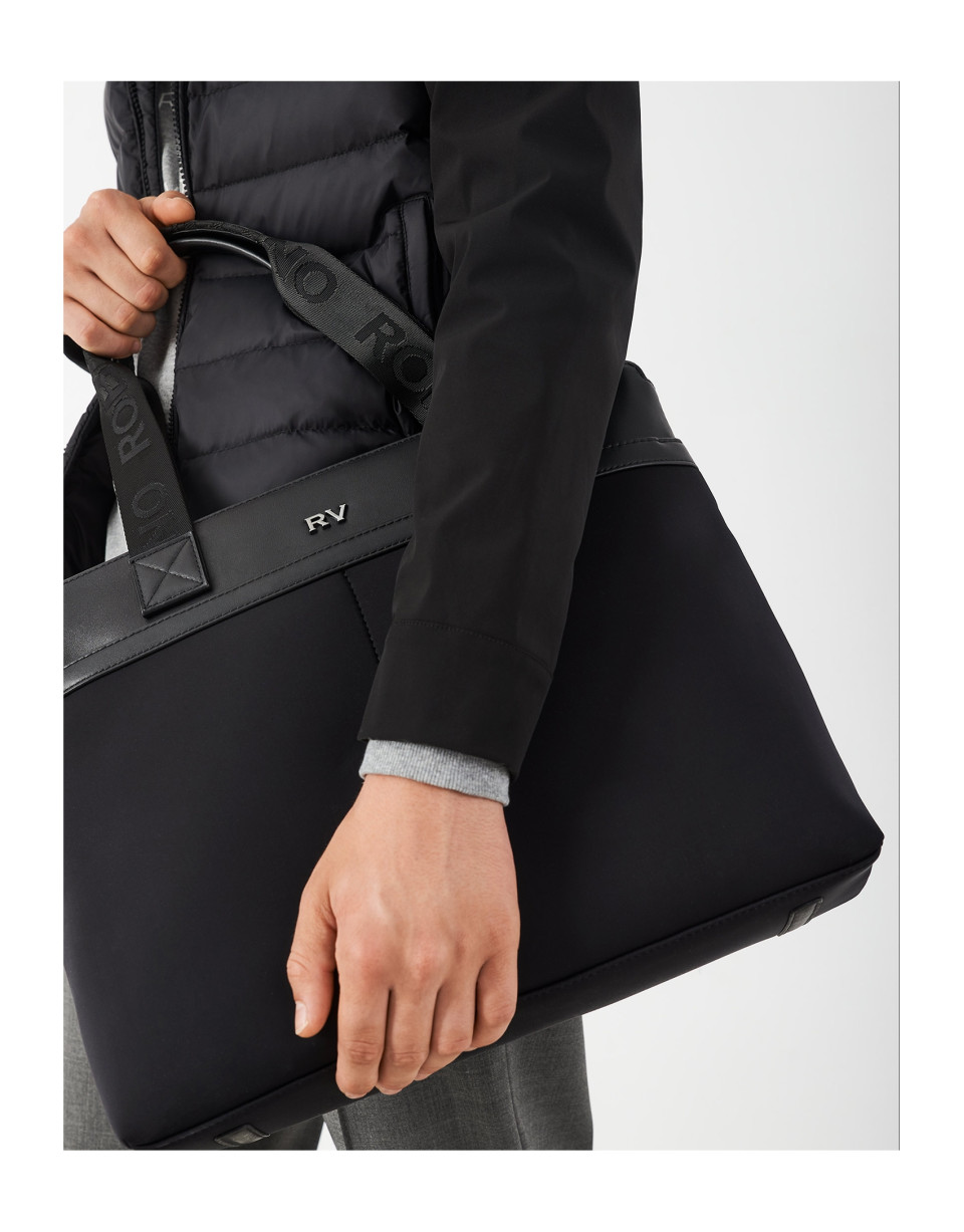 Bolso shopper neopreno y piel Neox Men