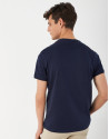 Navy blue top with white RV logo